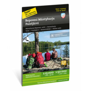 Calazo Repovesi Mäntyharju Paistjärvi 1:15.000/1:50.000 retkeilykartta