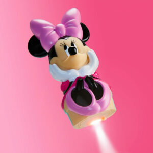 Disney Minnie Mouse 2 in 1 Yövalo & Taskulamppu