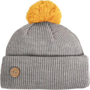 VAI-KO Timberjack Pom Beanie - Greymele/autumn Gold Pom - Unisex - OneSize