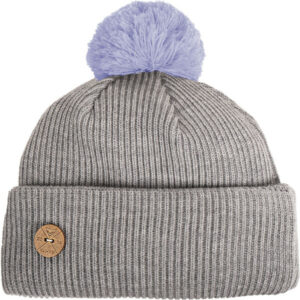 VAI-KO Timberjack Pom Beanie - Greymele/lavender Pom - Unisex - OneSize