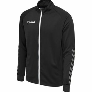 Hummel Treenitakki Hmlauthentic Poly Zip - Musta/valkoinen, koko Large