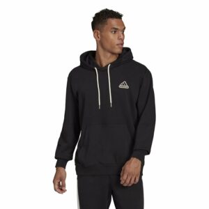 adidas Huppari Essentials FeelComfy - Musta/Valkoinen