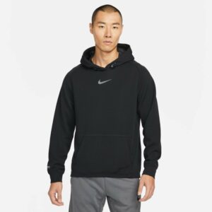 Nike Pro Men's Pullover Fleece Training Hoodie, koko Medium