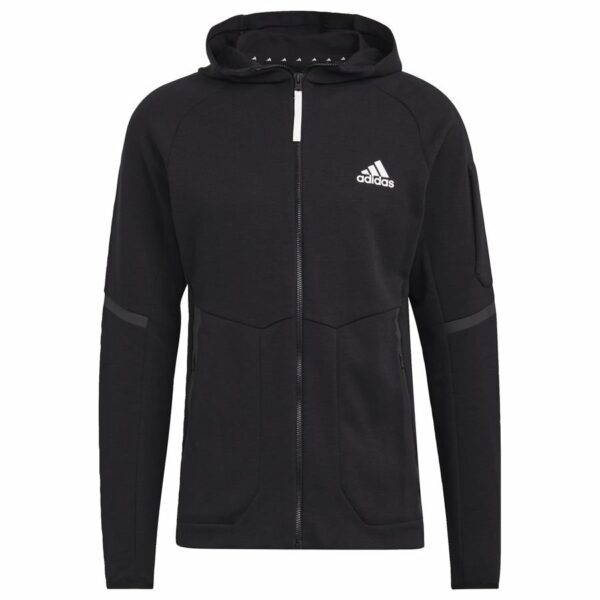 adidas Treenitakki Designed For Gameday Full Zip - Musta, koko Medium