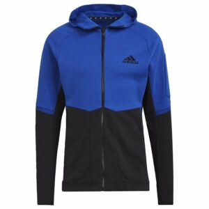 adidas Treenitakki Designed For Gameday Full Zip - Sininen/musta, koko Large