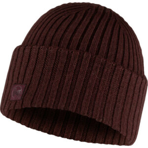 Buff Ervin Knitted Hat - Maroon - Unisex - OneSize