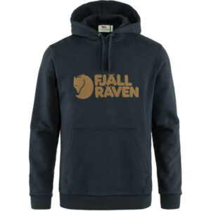 Fjällräven Fjällräven Logo Hoodie M - Dark Navy - Miehet - L