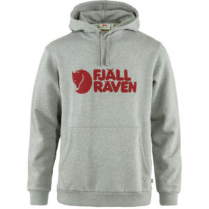 Fjällräven Fjällräven Logo Hoodie M - Grey-melange - Miehet - L