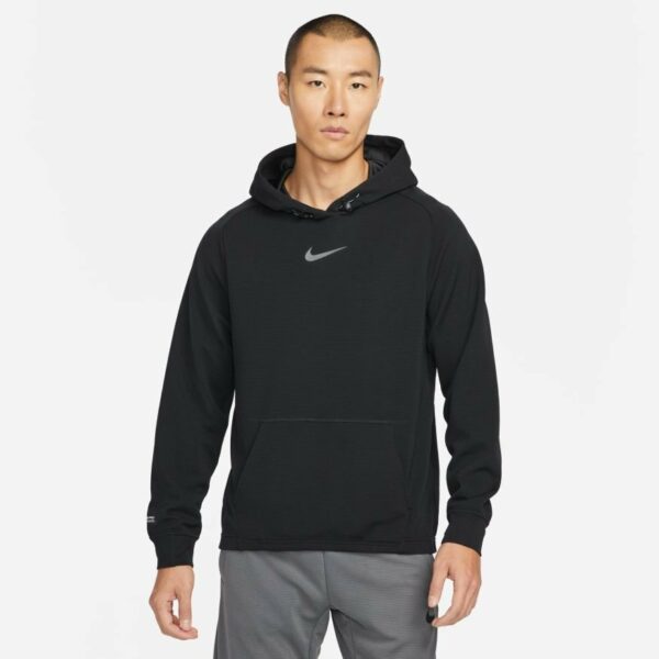 Nike Pro Men's Pullover Fleece Training Hoodie, koko Small