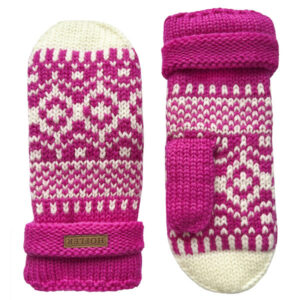 Hofler Maia Knitted Mitten - Ultra Pink - Naiset - 7