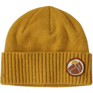 Patagonia Brodeo Beanie - Slow Going Patch: Cabin Gold - Unisex - OneSize