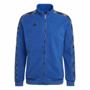 adidas Treenitakki Tiro Fleece Winterized - Sininen/musta, koko Small