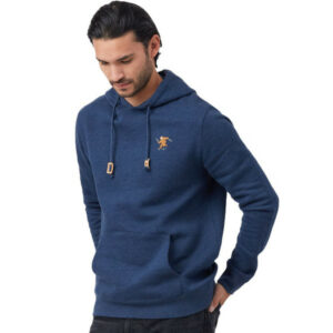 Tentree M Sasquatch Hoodie - Dress Blue Heather - Miehet - S