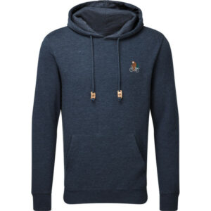 Tentree M Sasquatch Hoodie - Dress Blue Heather - Miehet - S - Partioaitta