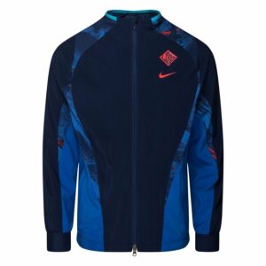 Englanti Treenitakki Dri-fit Awf Woven Mm 2022 - Sininen/sininen/punainen - Nike, koko X-Large