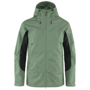 Fjällräven Abisko Lite Trekking Jacket M - Patina Green-dark Grey - Miehet - S - Partioaitta