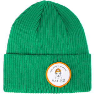 VAI-KO Boss Dog Thin Beanie - Green - Unisex - OneSize - Partioaitta