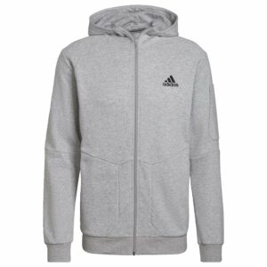 adidas Huppari Essentials For Gameday Full Zip - Harmaa, koko Small