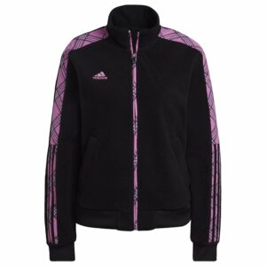 adidas Treenitakki Tiro Fleece Winterized - Musta/pinkki Nainen, koko X-Small