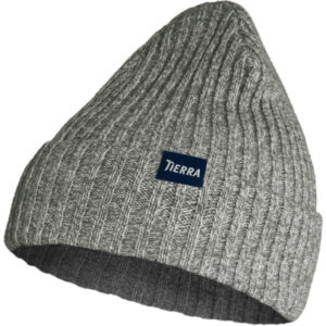 Tierra Double Watchman Beanie - Grey Melange - Unisex - One Size - Partioaitta