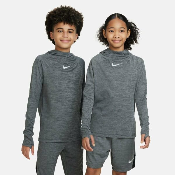 Nike Huppari Dri-fit Academy Pullover - Harmaa/valkoinen Lapset, koko M: 137-147 cm