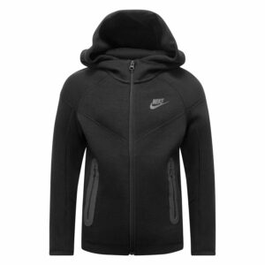 Nike Huppari NSW Tech Fleece - Musta Lapset