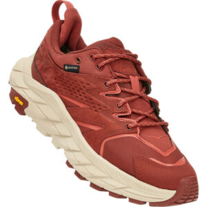 Hoka W Anacapa Low Gtx - Cherry Mahogany / Hot Sauce - Naiset - 10,5 - Partioaitta