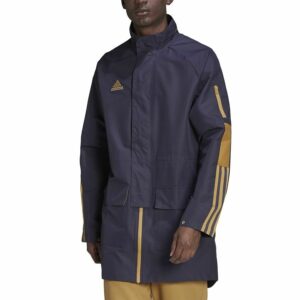 adidas Tiro Parka Takki - Navy/Kulta