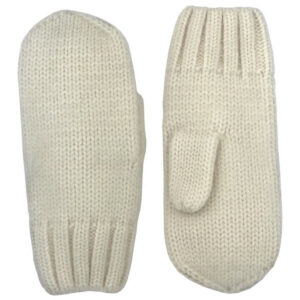 Hofler Varpu Felt Mitten - Soft White - Unisex - 7 - Partioaitta