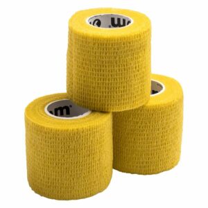 Ortho Movement Wrap Tape 5 cm x 4,5 m 3-pack - Keltainen