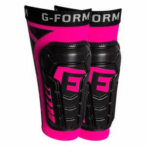 G-Form Säärisuojat Pro-S Vento - Musta/Pinkki, koko X-Large: 180-190 cm