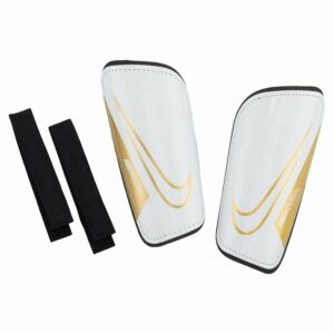Nike Säärisuojat Mercurial Hard Shell Mad Ready - Valkoinen/Musta/Kulta, koko Small/140-150cm
