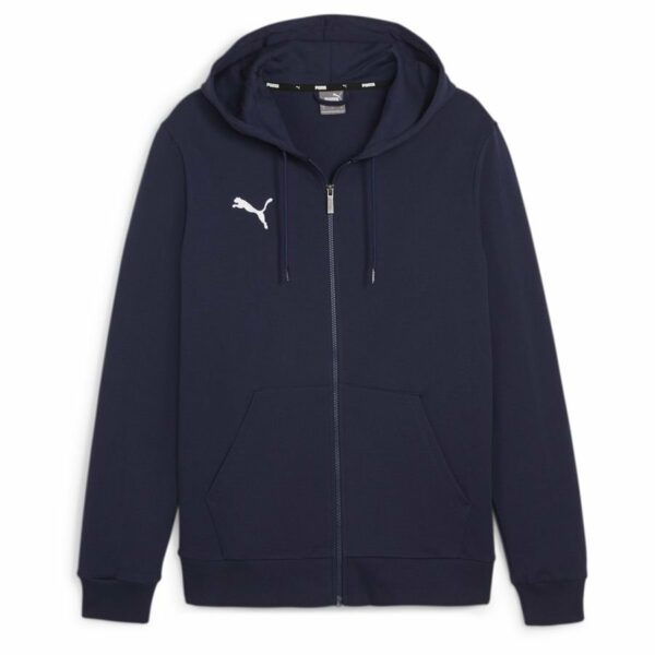 PUMA Huppari Teamgoal Casuals Full Zip - PUMA Navy/valkoinen Lapset, koko M/152 cm