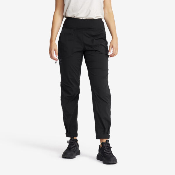 Breezy Ankle Outdoor Pants Naiset Black, Koko:M - Ulkoiluhousut, Vaellushousut & Retkeilyhousut