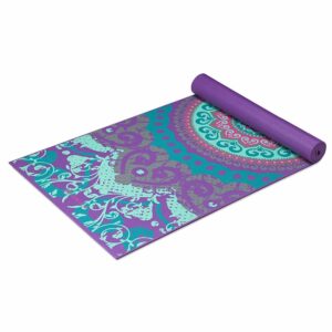 Gaiam Moroccan Garden Yoga Mat 4mm Classic Printed