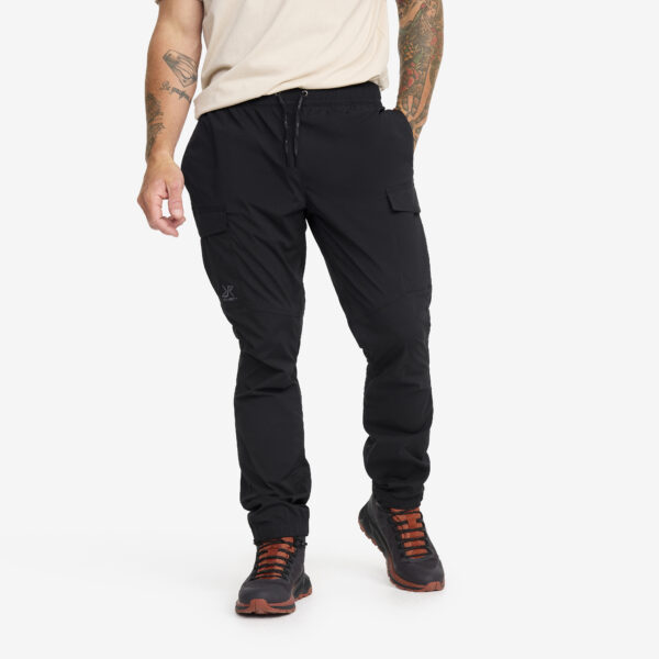 Mood Cargo Pants Miehet Black, Koko:M - Ulkoiluhousut, Vaellushousut & Retkeilyhousut