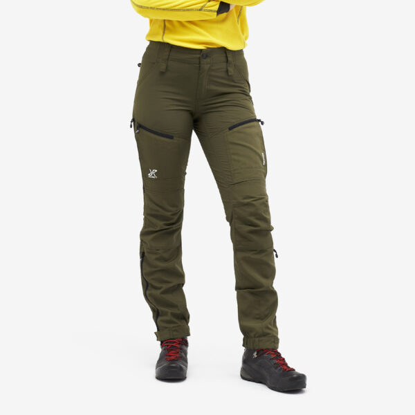 RVRC GP Pro Rescue Pants Naiset Dark Olive 2.0, Koko:M - Ulkoiluhousut, Vaellushousut & Retkeilyhousut