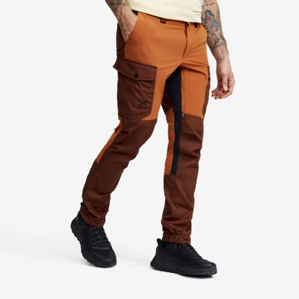 Rambler Lightweight Pro Pants Miehet Terracotta Brown/Smoked Paprika, Koko:M - Ulkoiluhousut, Vaellushousut & Retkeilyhousut