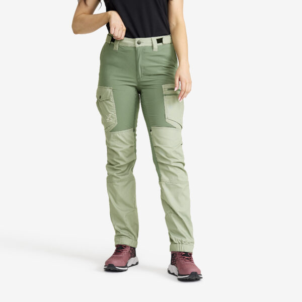 Rambler Lightweight Pro Pants Naiset Iceberg Green/Dusty Green, Koko:M - Ulkoiluhousut, Vaellushousut & Retkeilyhousut