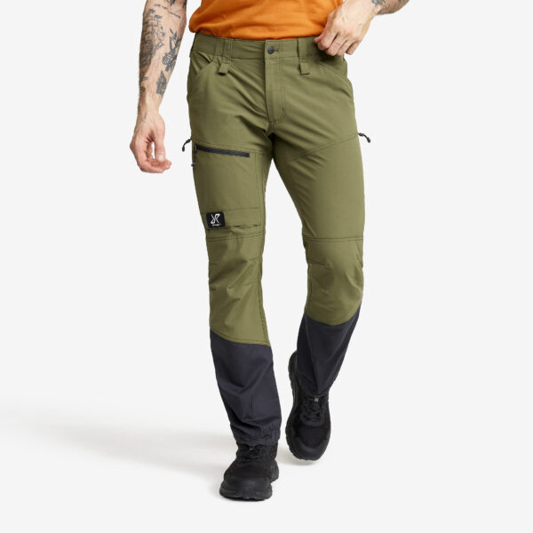 Range Pro Pants Miehet Burnt Olive/Anthracite, Koko:M - Ulkoiluhousut, Vaellushousut & Retkeilyhousut