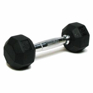 SPRI Rubber Dumbbell Single