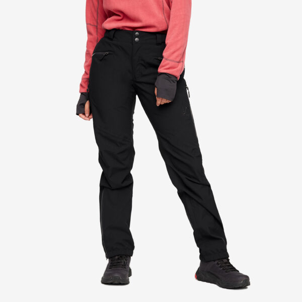 Silence Proshell 3L Pants Naiset Black/Anthracite, Koko:M - Ulkoiluhousut, Vaellushousut & Retkeilyhousut