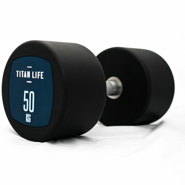 TITAN LIFE Dumbbell PU, Käsipainot kumiset