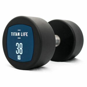 TITAN LIFE Dumbbell PU, Käsipainot kumiset