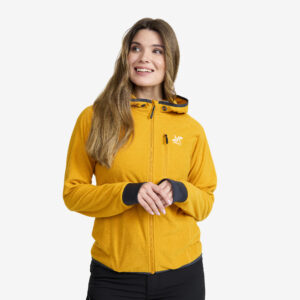 Trekker Hoodie Naiset Golden Yellow, Koko:M - > Paidat > Hupparit