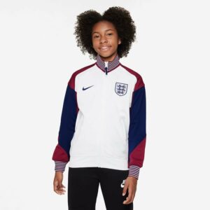 Englanti Treenitakki Dri-fit Academy Pro Anthem Euro 2024 - Valkoinen/viininpunainen/sininen Lapset - Nike, koko M: 137-147 cm