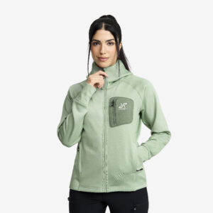 Evolution Fleece Hoodie Naiset Iceberg Green, Koko:M - > Paidat > Hupparit