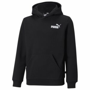 PUMA Huppari Essentials Small Logo Fl - Musta/valkoinen, koko M/152 cm