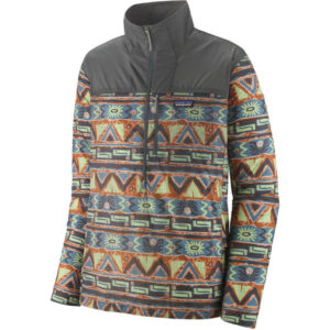 Patagonia M' S Houdini Stash 1/2 Zip P/o - High Hopes Geo: Forge Grey - Miehet - L - Partioaitta