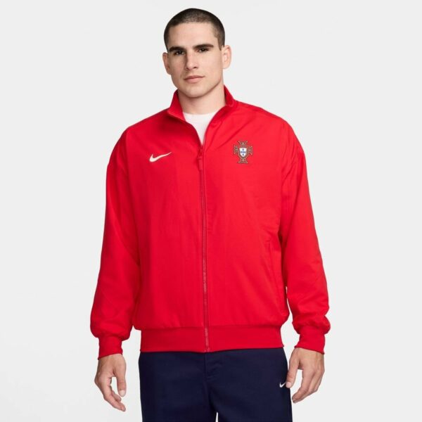 Portugali Treenitakki Dri-fit Strike Anthem Euro 2024 - Punainen/valkoinen - Nike, koko Large